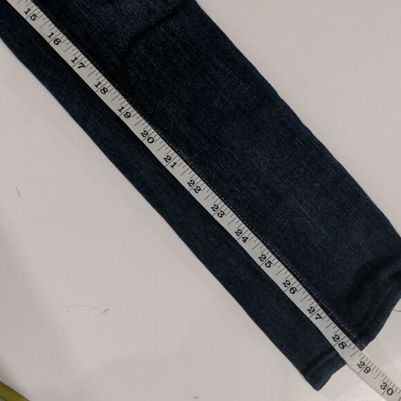 rag & bone Justine Crop Jeans in PrestonLamb Leather Lace Up size 27 - Picture 10 of 11